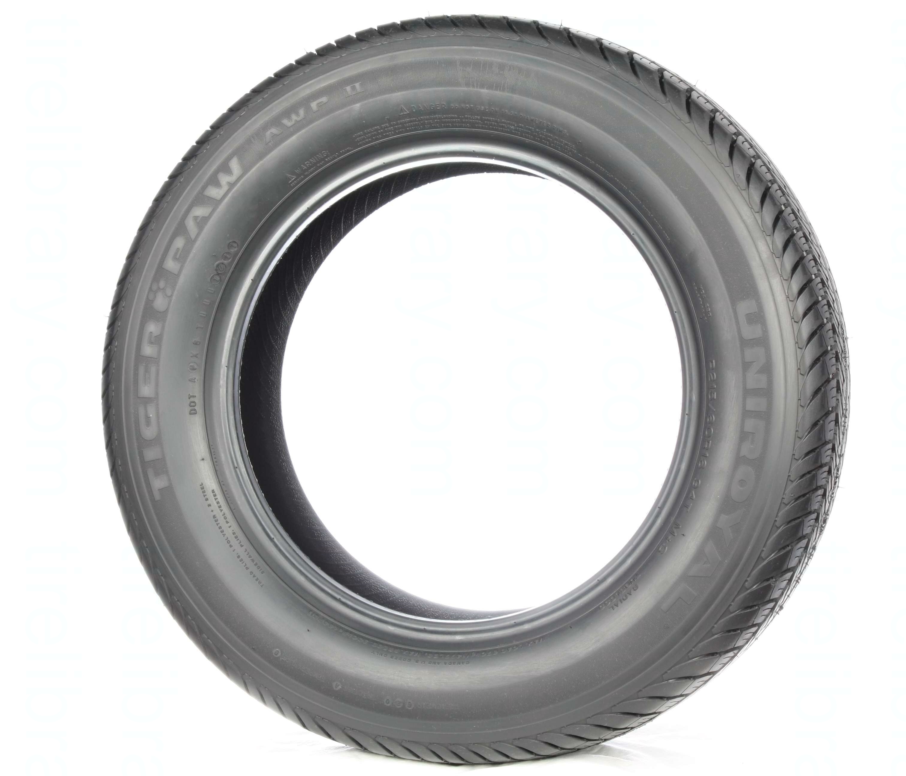 P215 70R15 TIGER PAW AWP II UNIROYAL Tire Library