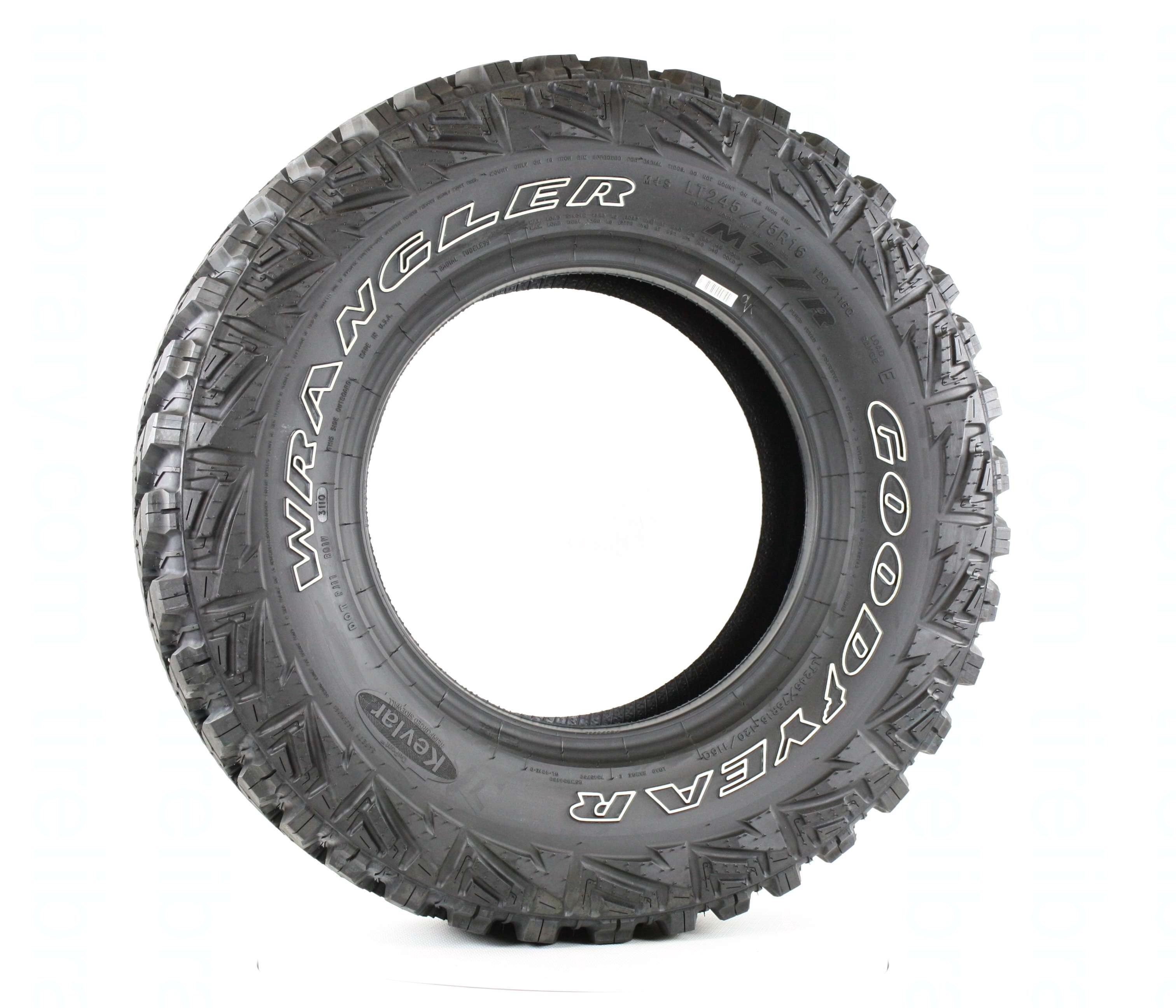 Lt R D Wrangler Mt R With Kevlar Goodyear Tire Library