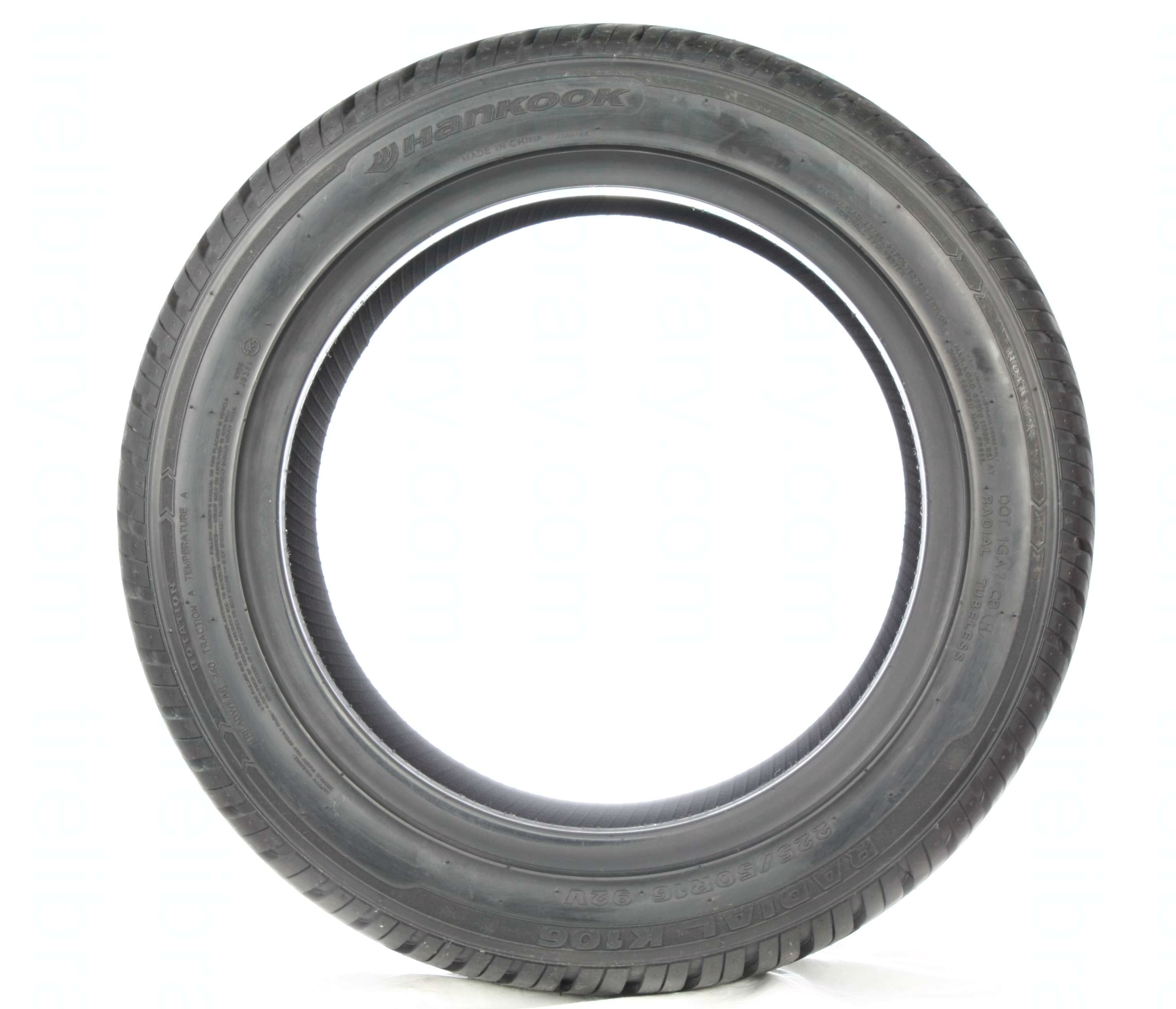 195/55R15 RADIAL K106 - HANKOOK - Tire Library