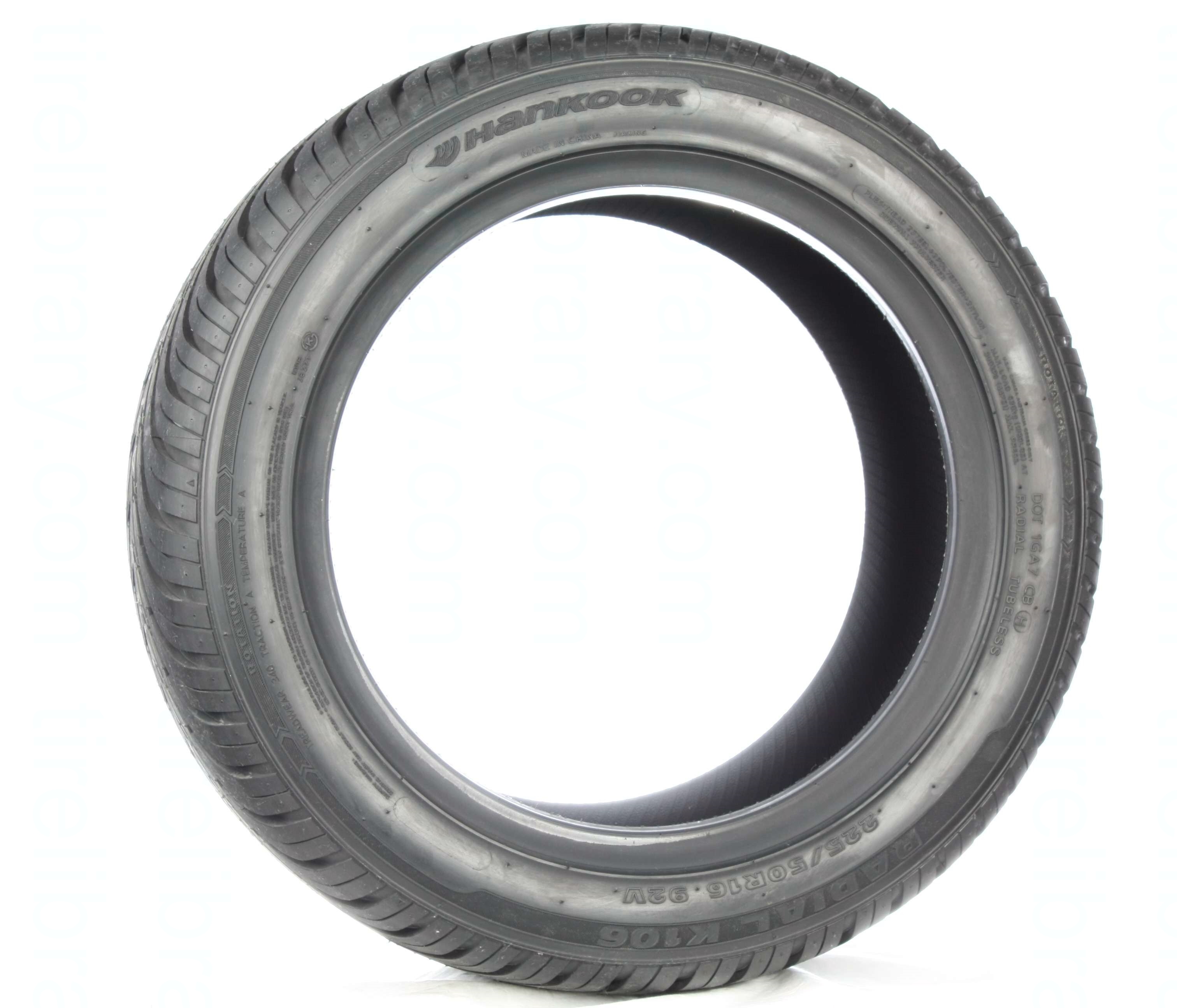 205/50R15 RADIAL K106 - HANKOOK - Tire Library