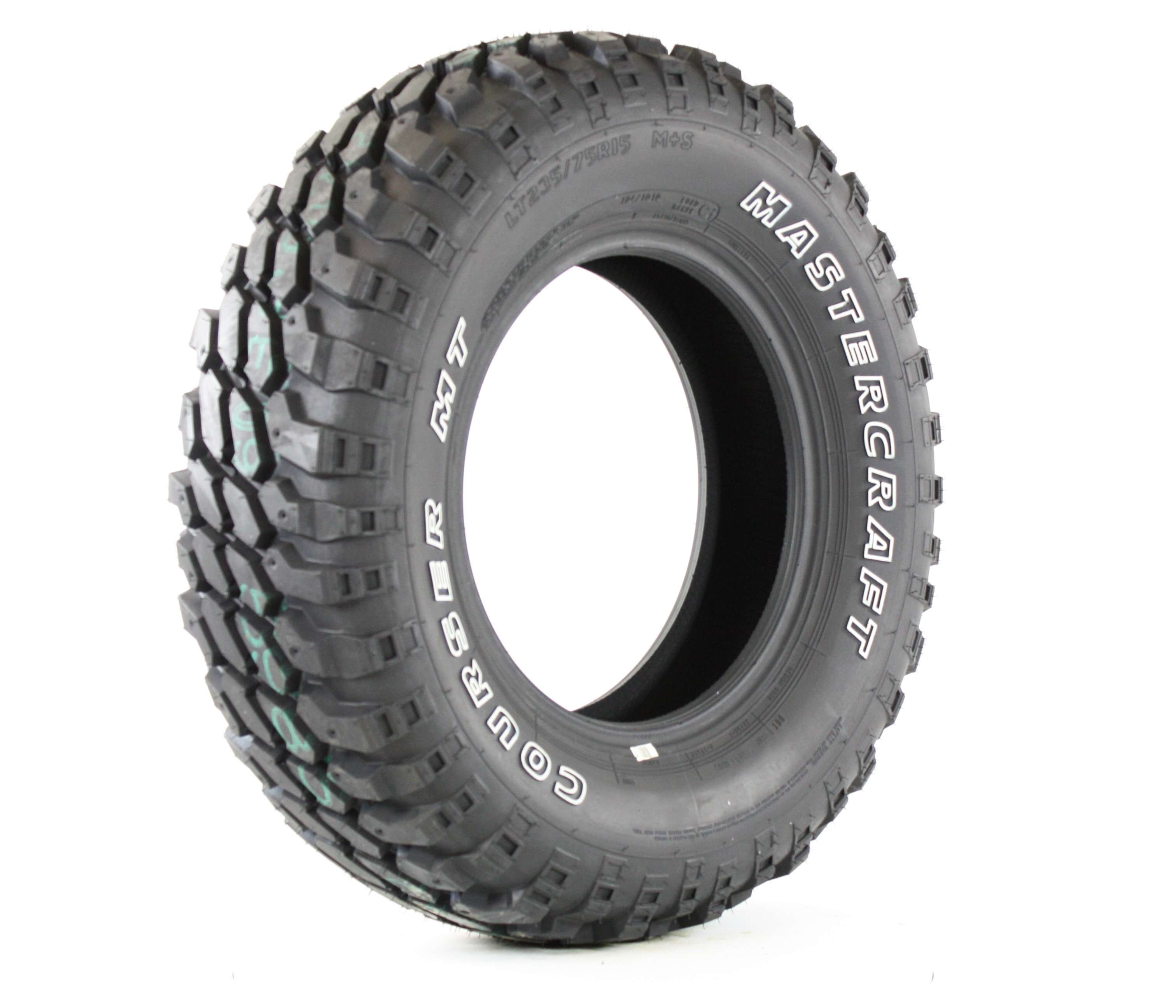 LT265/75R16 C COURSER MT MASTERCRAFT Tire Library