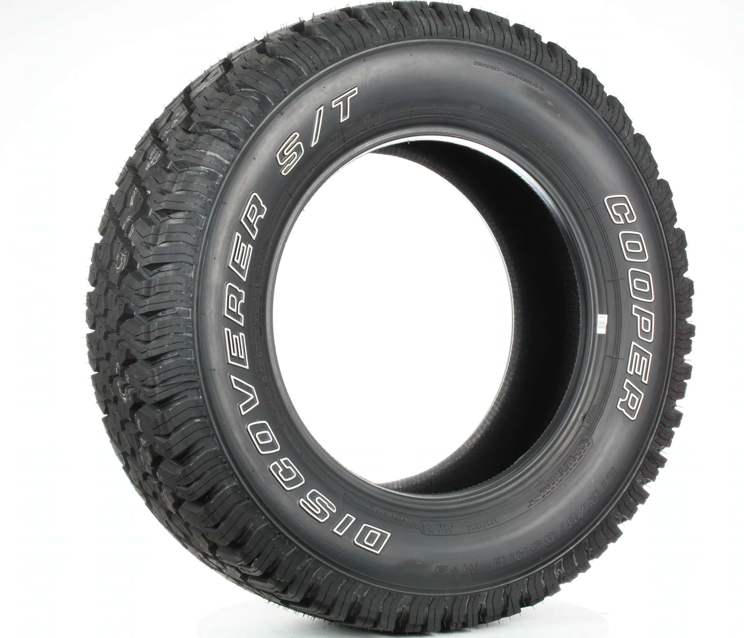 LT245/75R17 E DISCOVERER S/T COOPER Tire Library