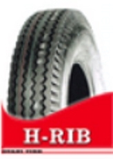 Bias Ply Highway Rib Truck Tire.