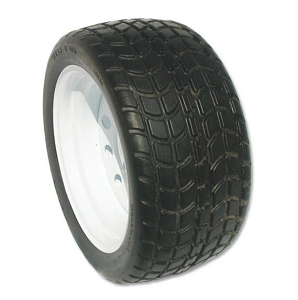 Amerityre SOLID GOLF CART BLACK TURF TIRE & WHEEL ASSEMBLY (18X850-12)