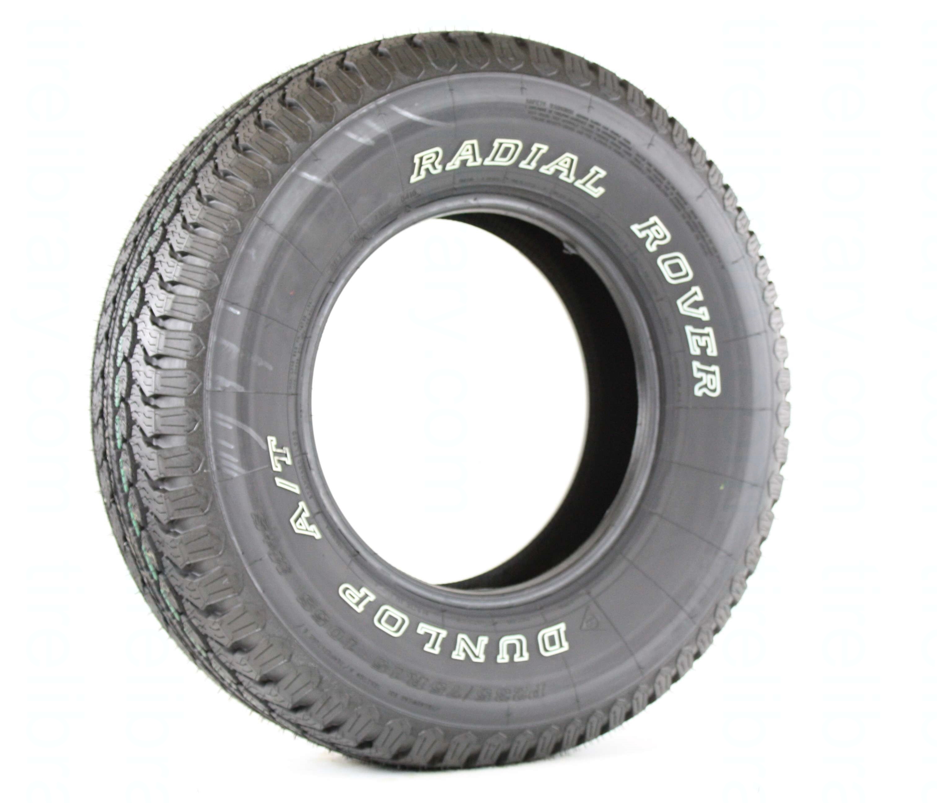 P255/65R17 ROVER A/T - DUNLOP - Tire Library