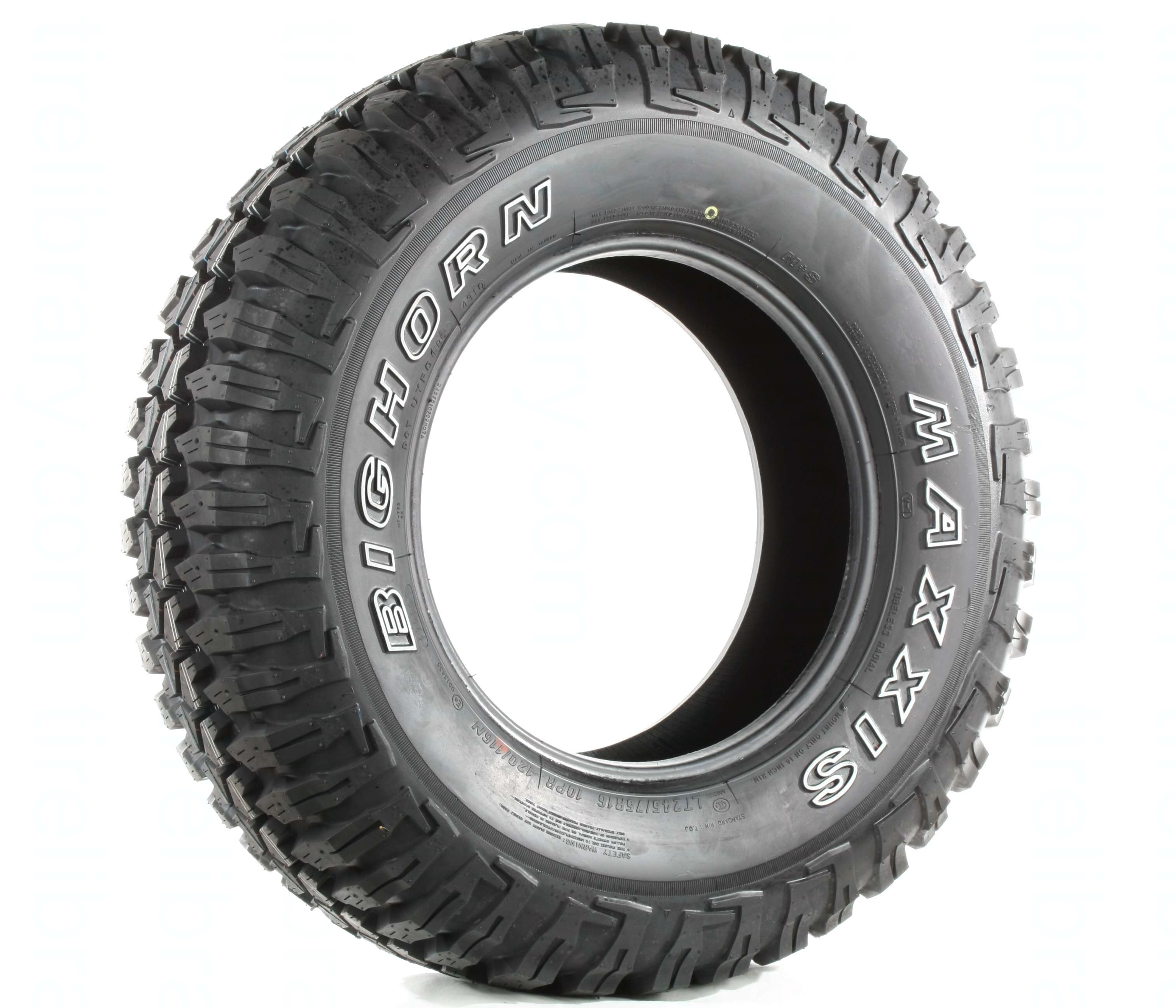 35X12.50R15LT C BIGHORN MT-762 - MAXXIS - Tire Library