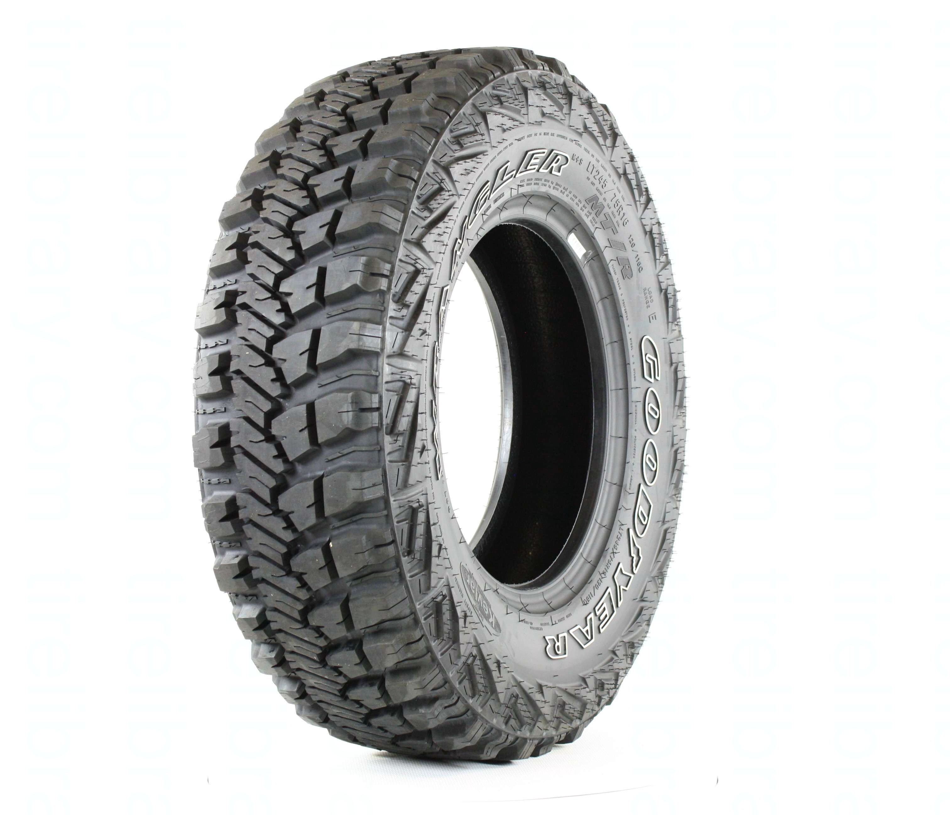 LT245/75R16 E WRANGLER MT/R WITH KEVLAR - GOODYEAR - Tire Library