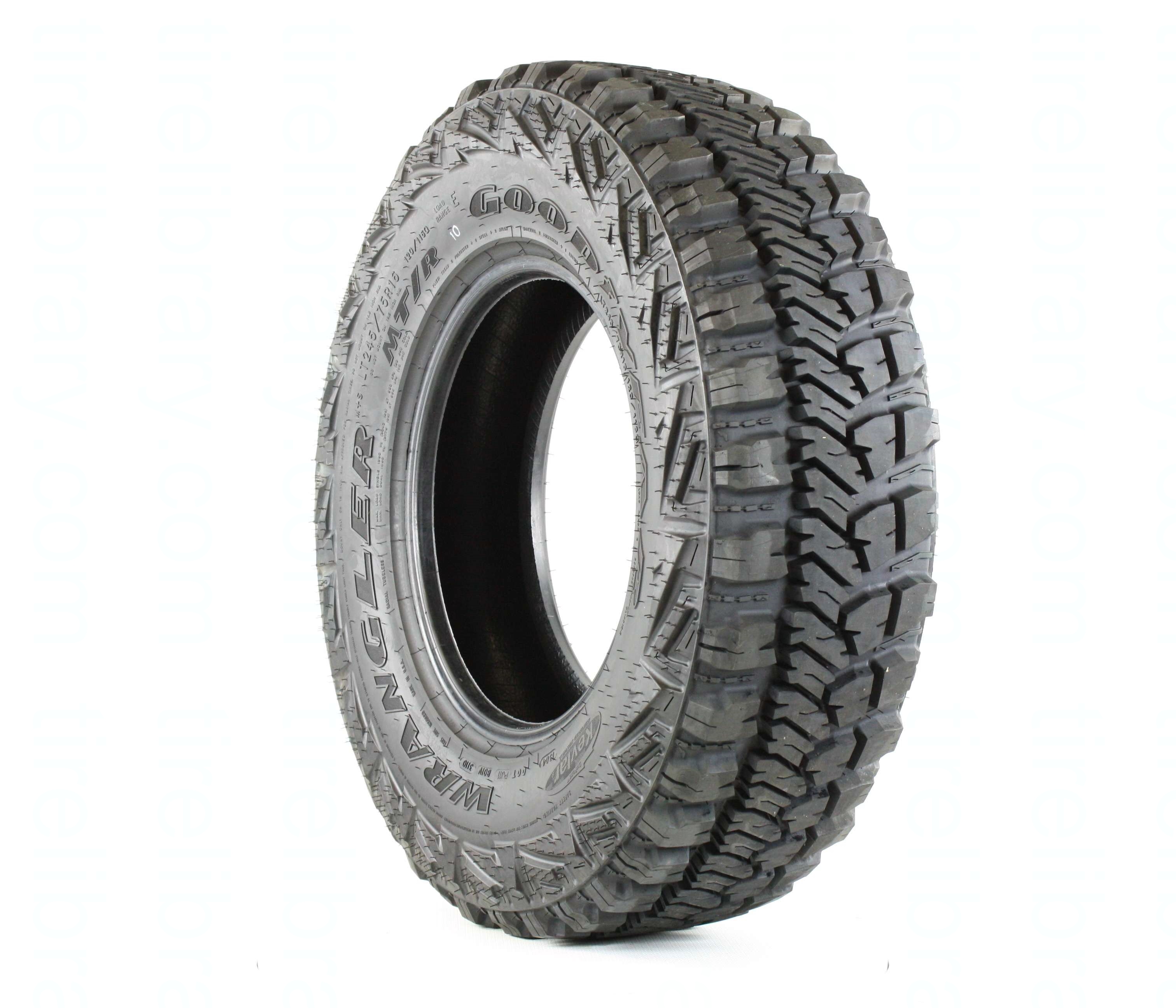 LT245/75R16 E WRANGLER MT/R WITH KEVLAR - GOODYEAR - Tire Library