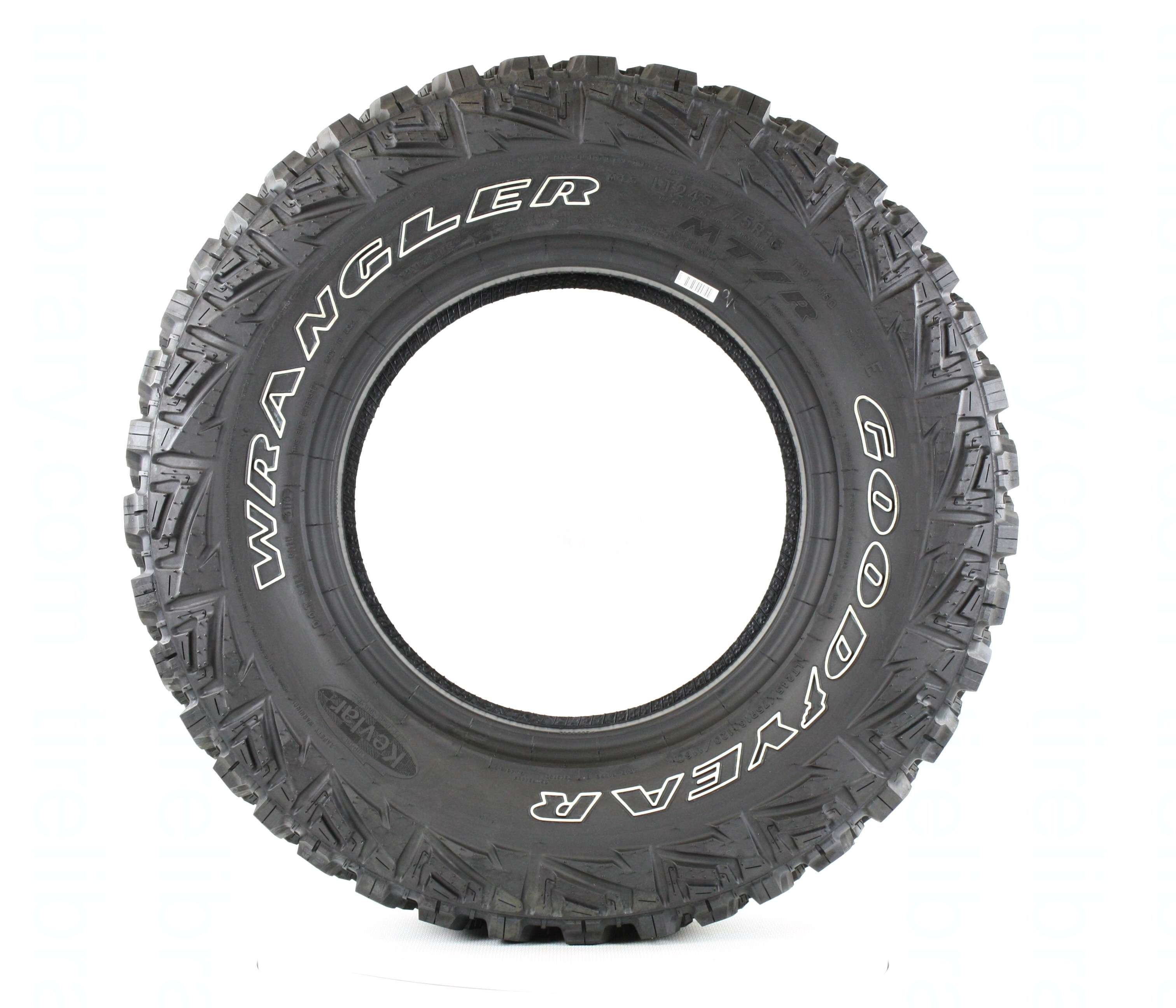 LT245/75R16 E WRANGLER MT/R WITH KEVLAR - GOODYEAR - Tire Library