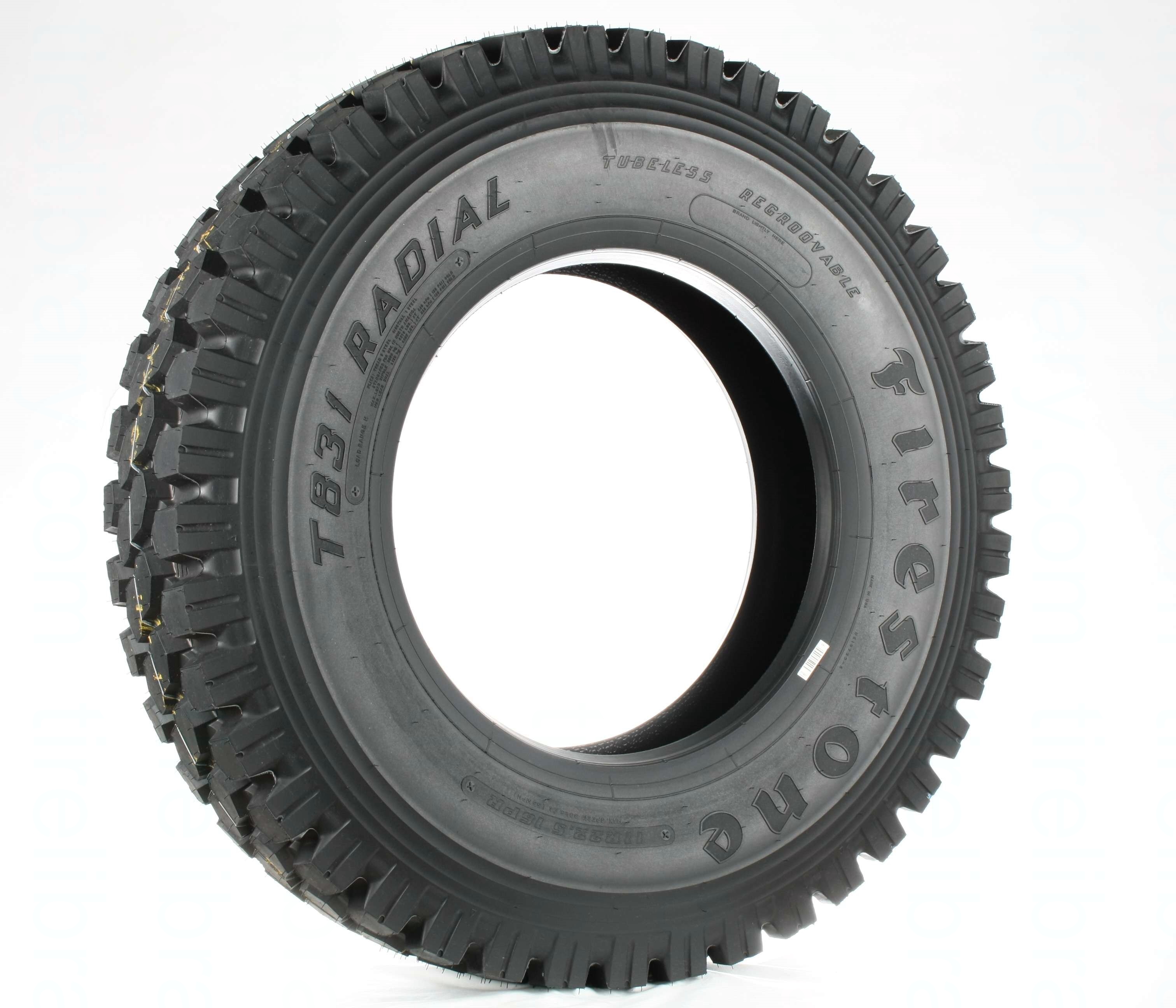 11R22.5 H T831 - FIRESTONE - Tire Library