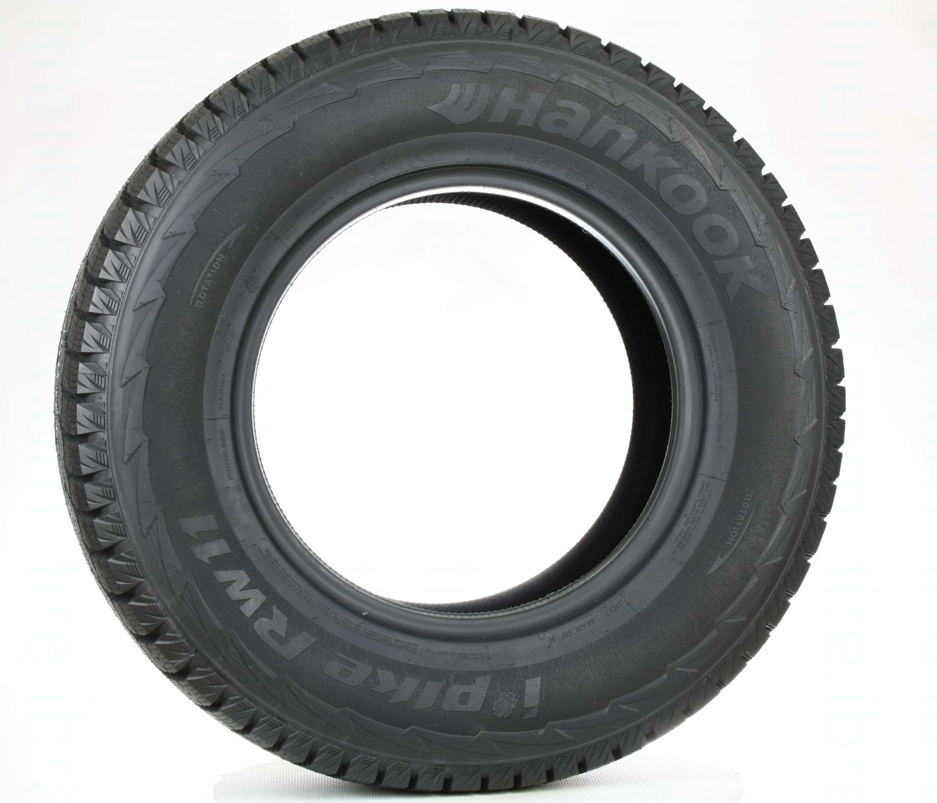 P265/70R18 I*PIKE RW11 (STUDDABLE) - HANKOOK - Tire Library