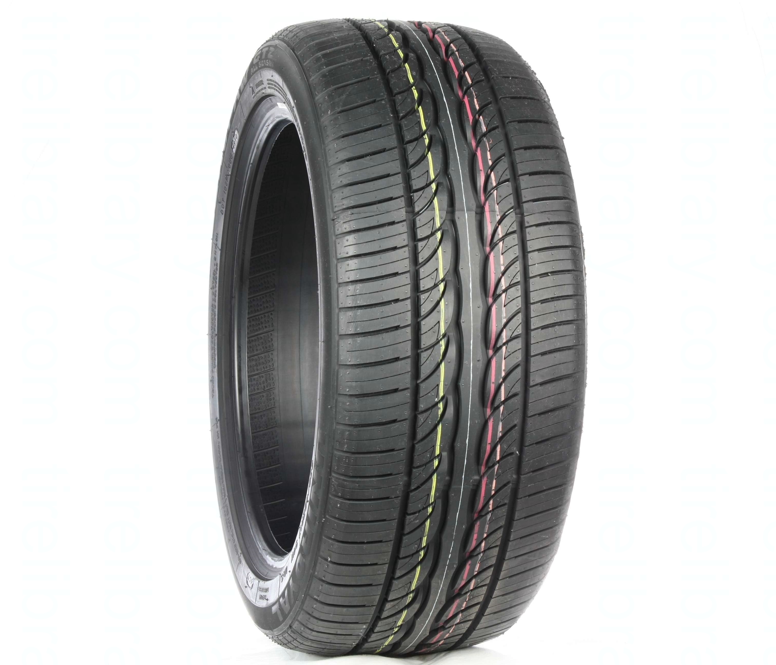 245/45ZR17 TIGER PAW GTZ A/S - UNIROYAL - Tire Library