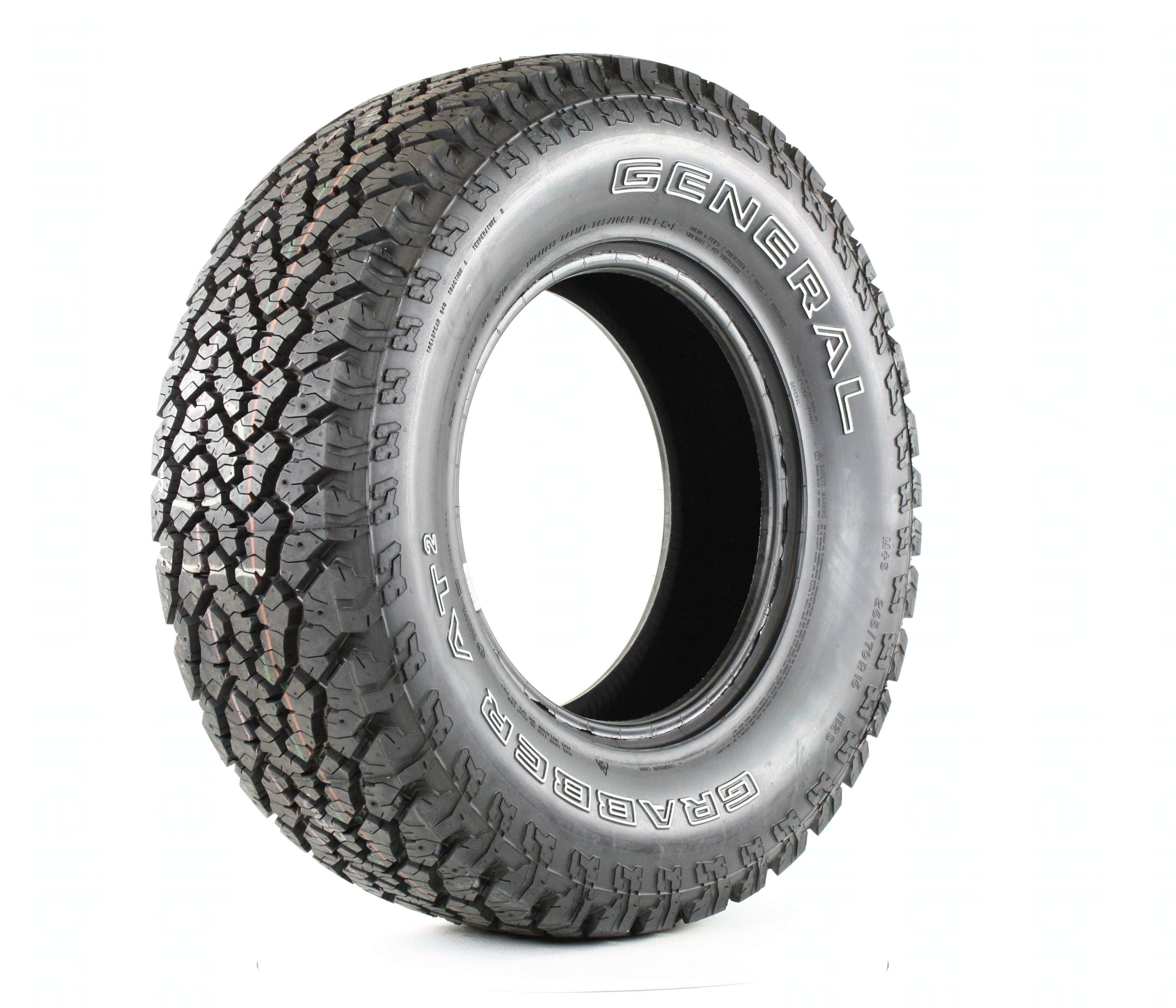 205/75R15 GRABBER AT2 GENERAL Tire Library