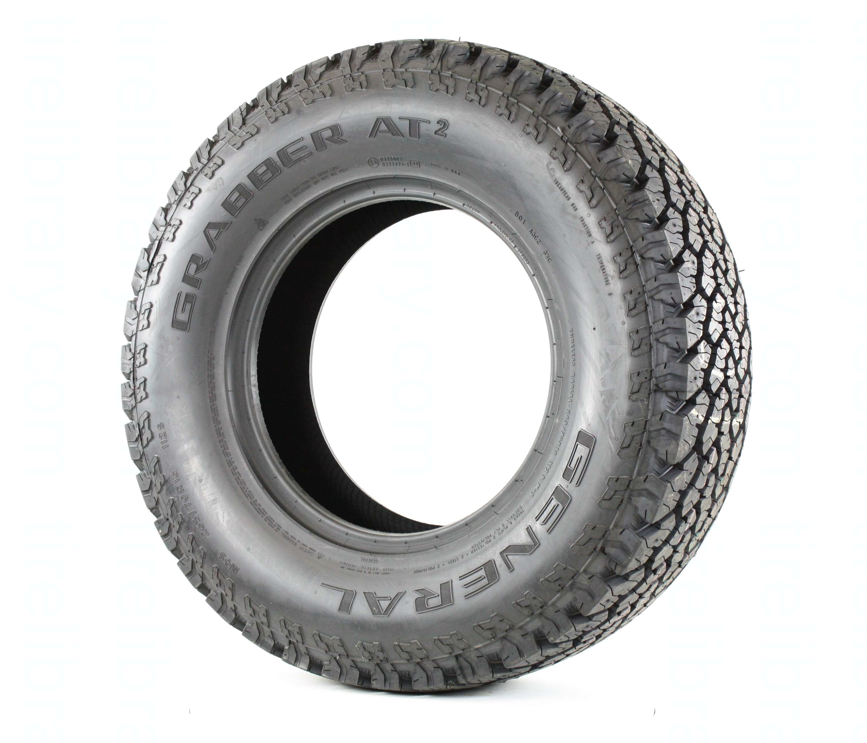 205/75R15 GRABBER AT2 - GENERAL - Tire Library